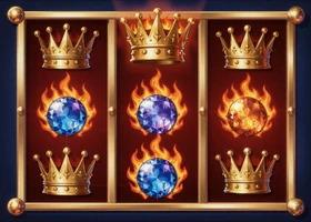 Blazing Crown Deluxe Spielautomat bei Yep Casino